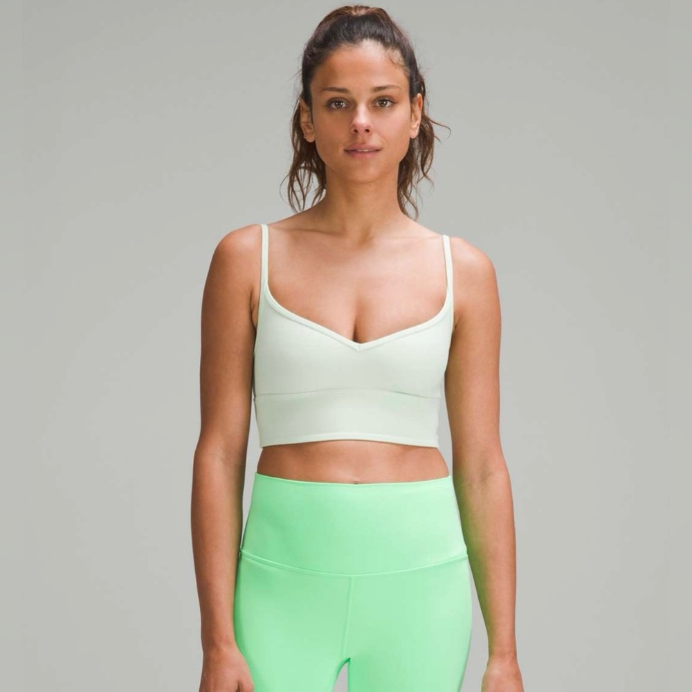 Lululemon Align Sweetheart Bra *Light Support, A/B Cup
Kohlrabi Green